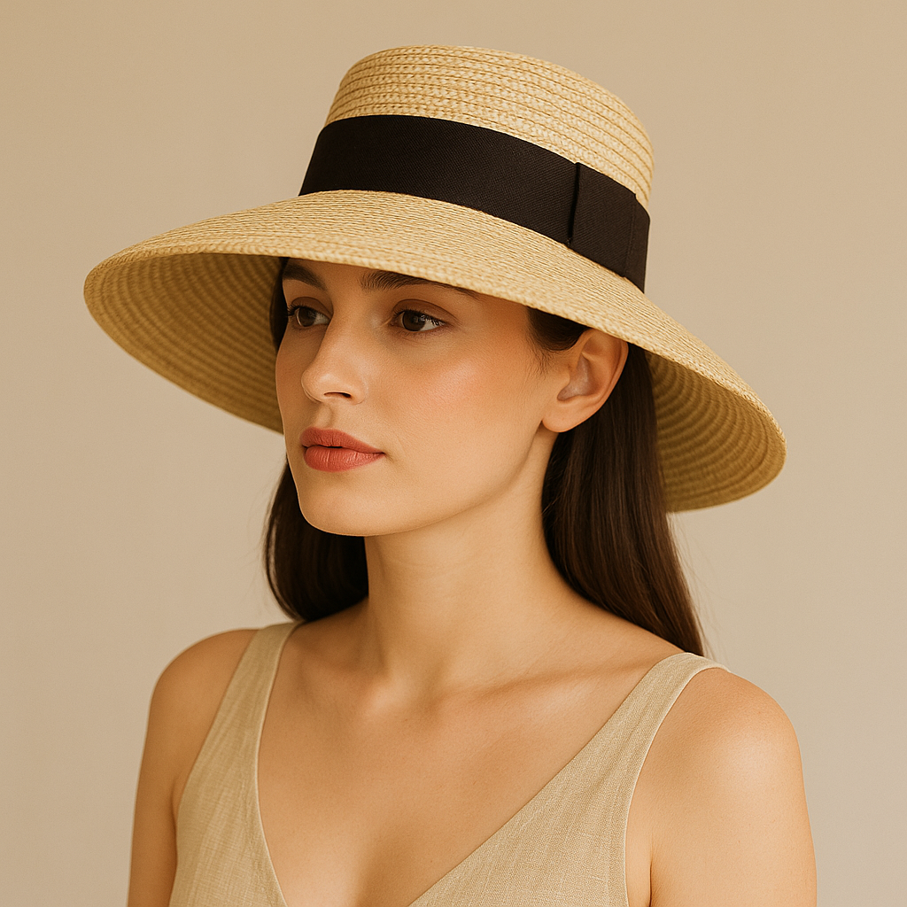 Straw Hat - Timeless Structured
