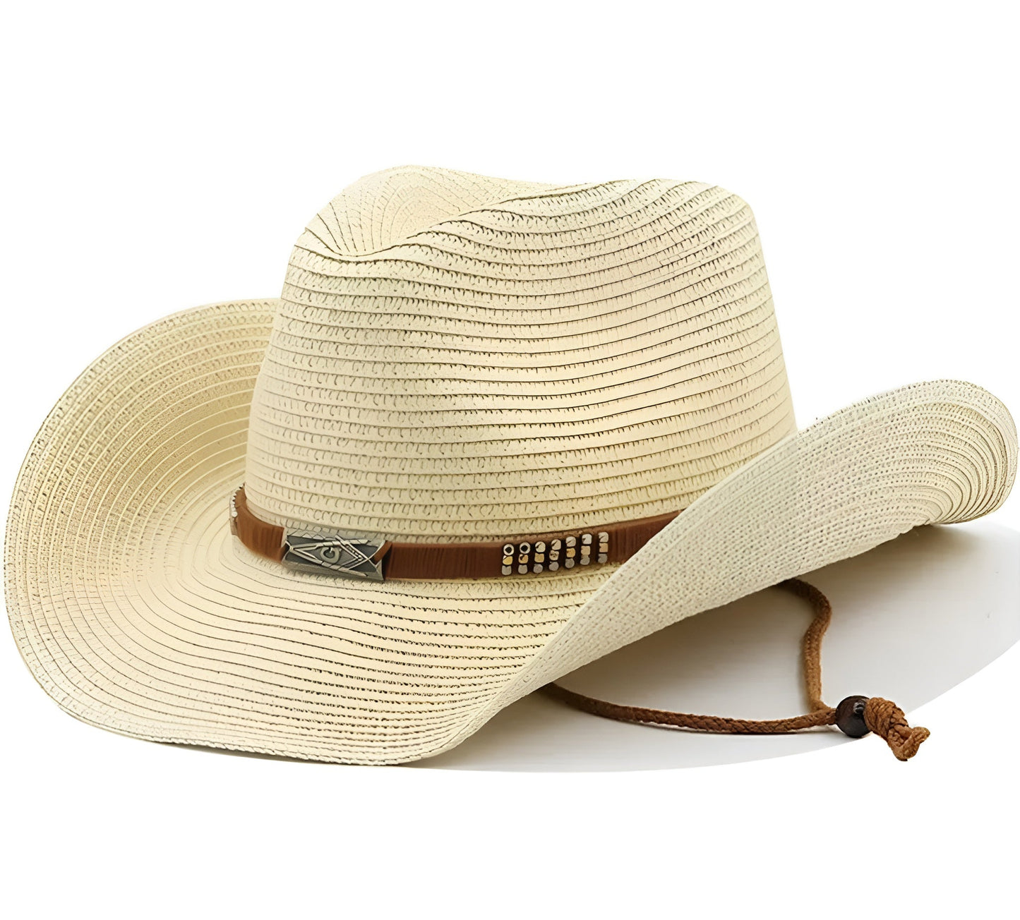 Cowboy Straw Hat – SunnyPaja Summer Breeze