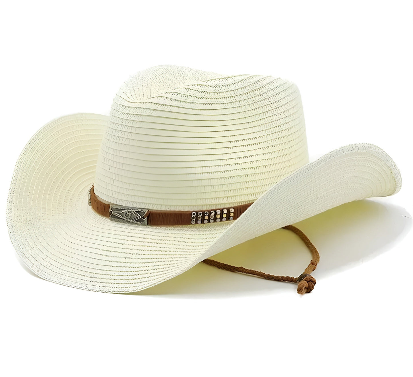 Cowboy Straw Hat – SunnyPaja Summer Breeze