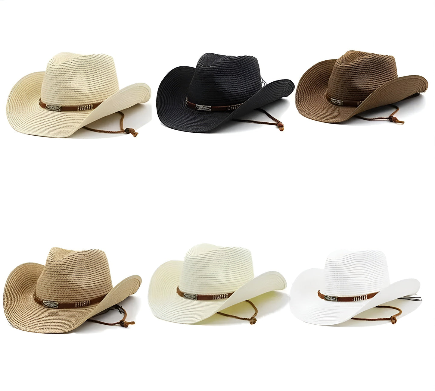 Cowboy Straw Hat – SunnyPaja Summer Breeze