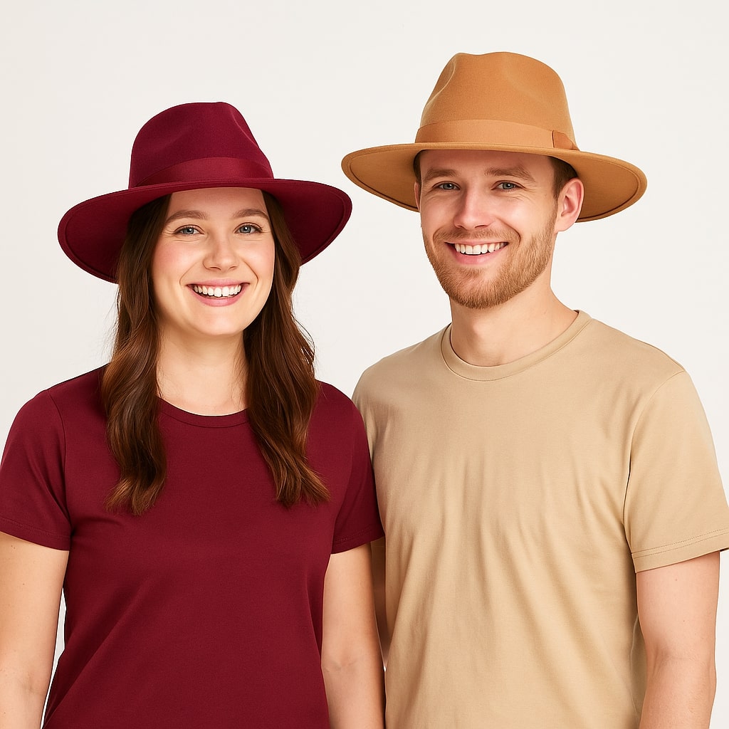 Fedora Hat – UrbanGent Wide Brim Classic