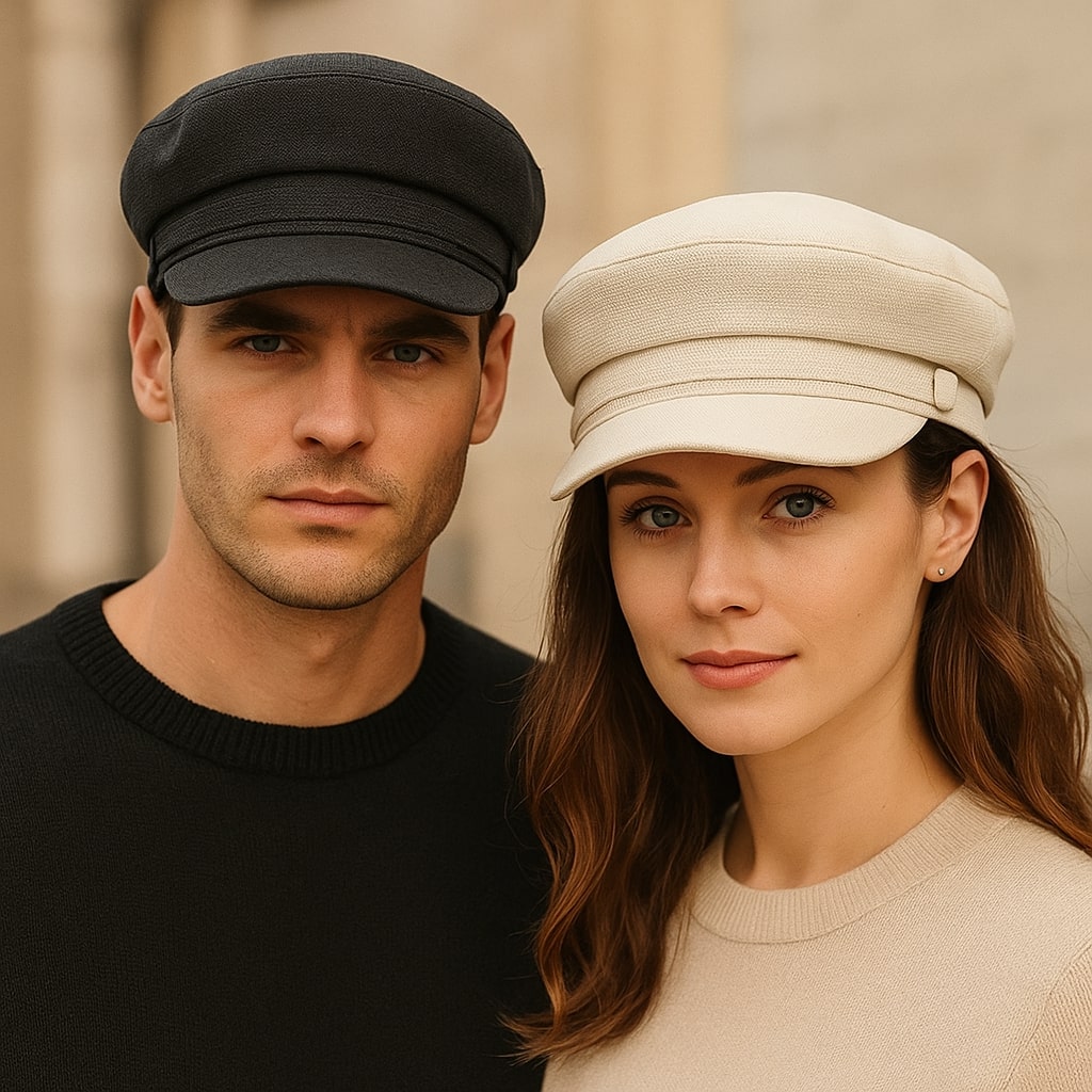 Linen Sailor Cap – Natural Texture With Timeless Style