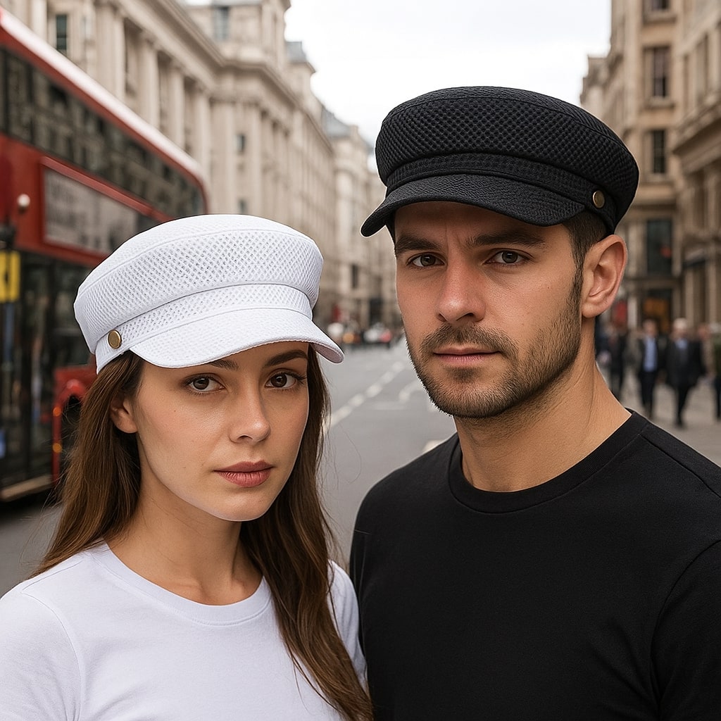 Breathable Mesh Sailor Cap – Lightweight Unisex Military Style