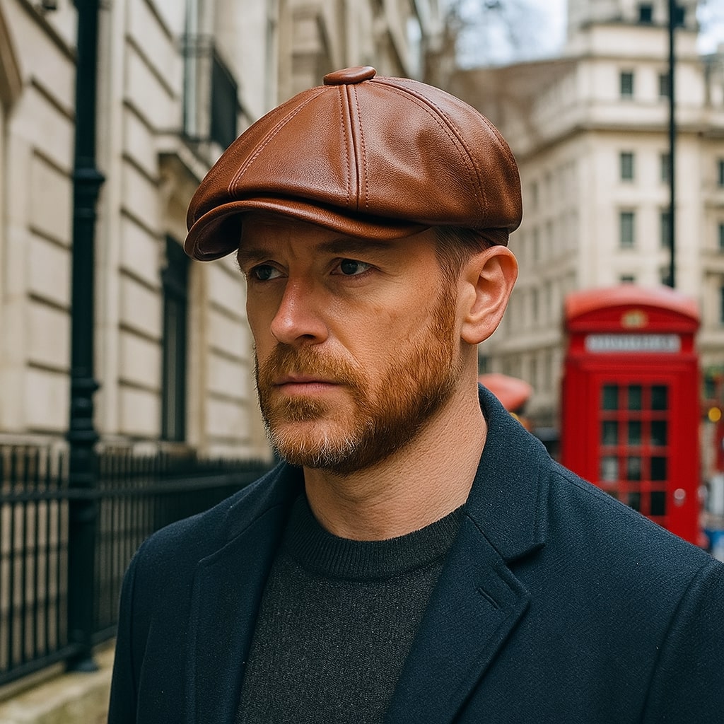Newsboy Cap – Vintage Style In Genuine Leather
