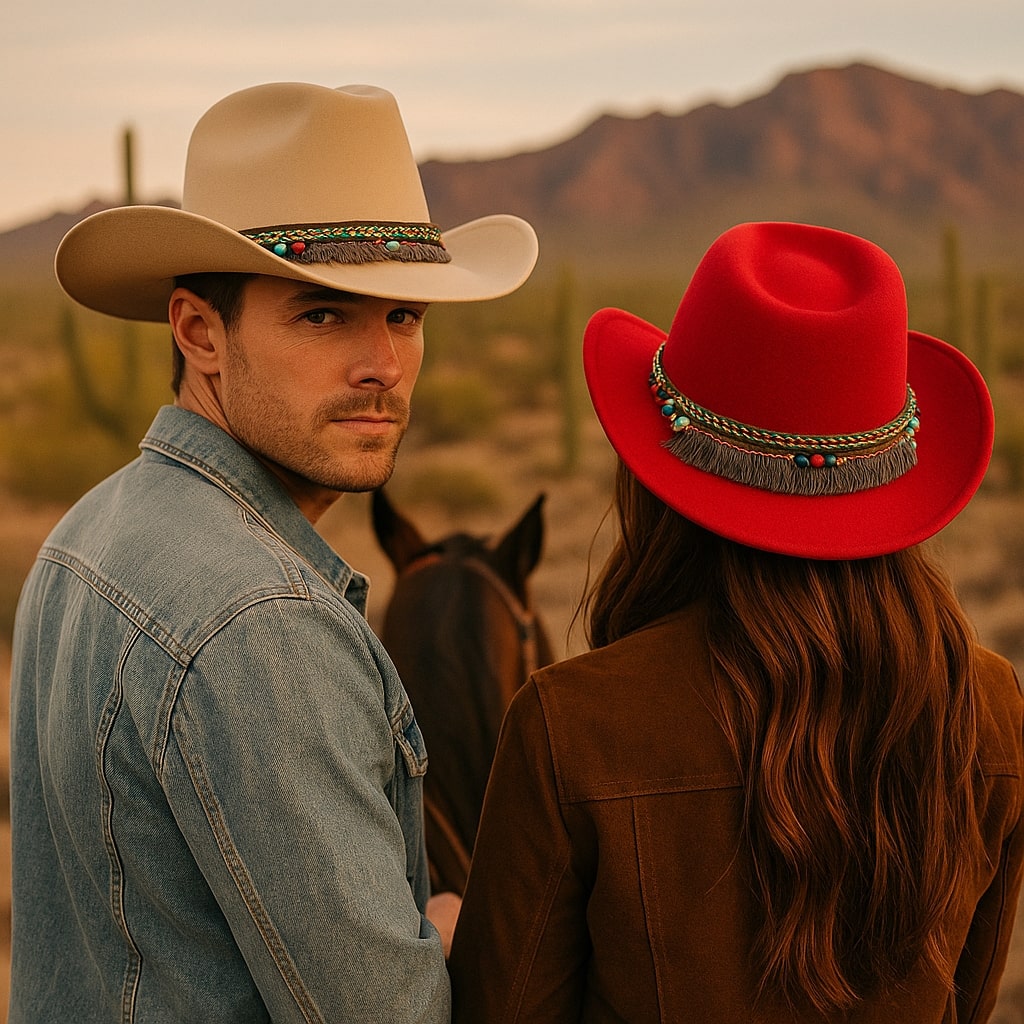 Cowboy Hat – Wool with Decorative Band