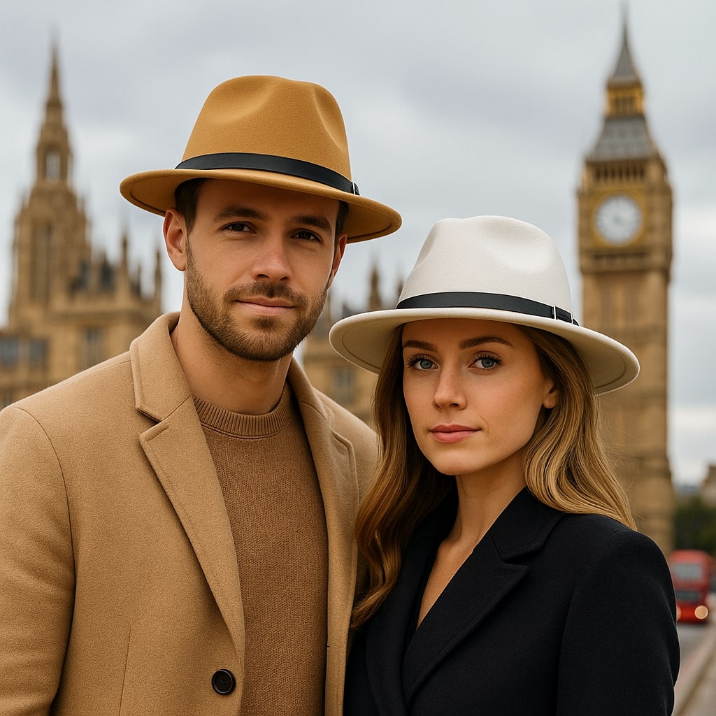 Fedora Hat – Slim Belt Accent