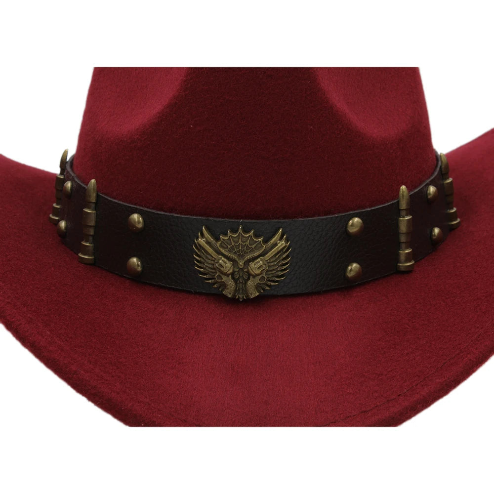 Cowboy Hat – Western Eagle Emblem Design