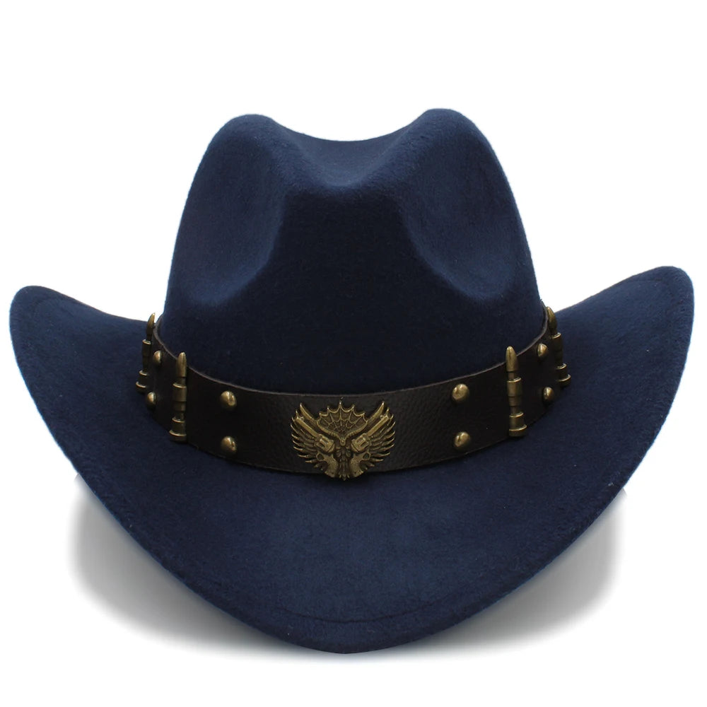 Cowboy Hat – Western Eagle Emblem Design
