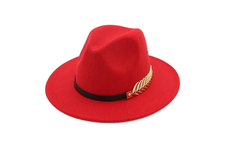 Chapeau Fedora Style British Plume - La Maison du Chapeau