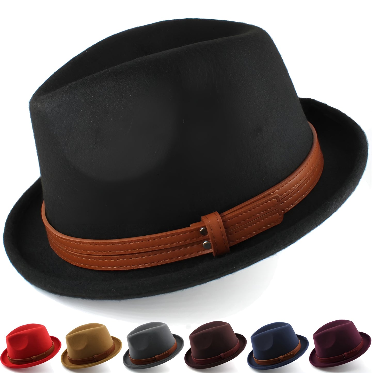 Trilby Hat – Leather Style Band