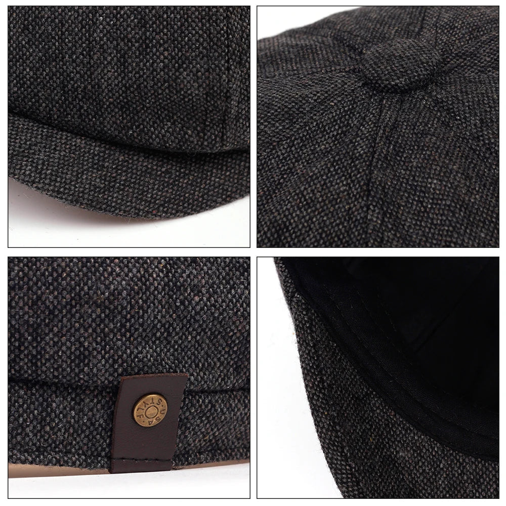 Newsboy Cap – Classic Retro Style