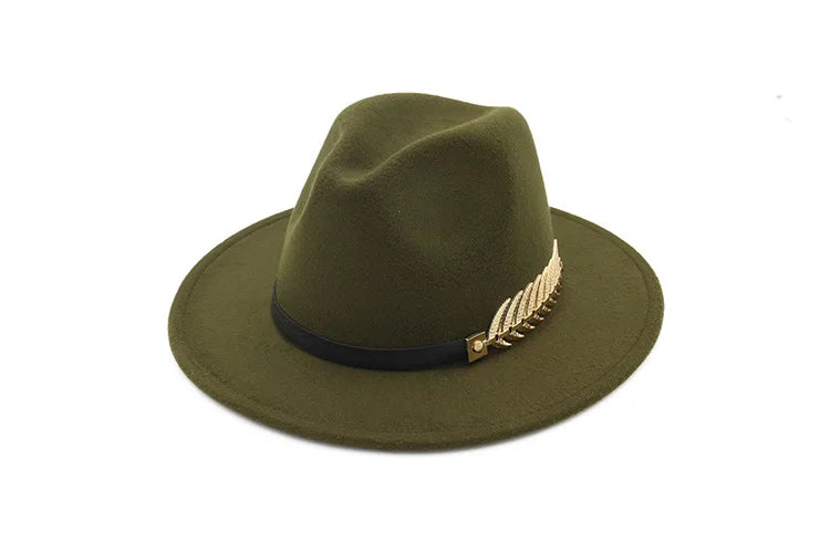 Chapeau Fedora Style British Plume - La Maison du Chapeau