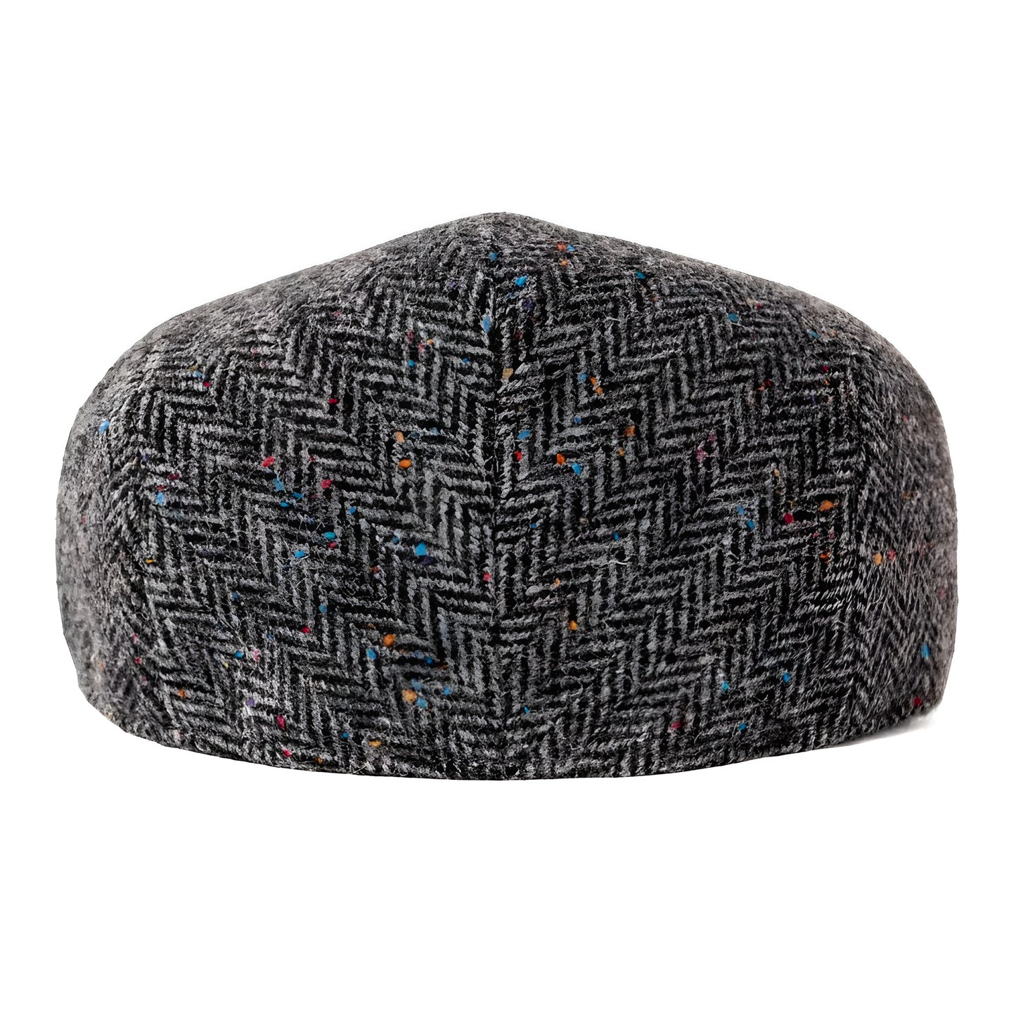 Flat Cap – Wool Herringbone With Timeless Silhouette