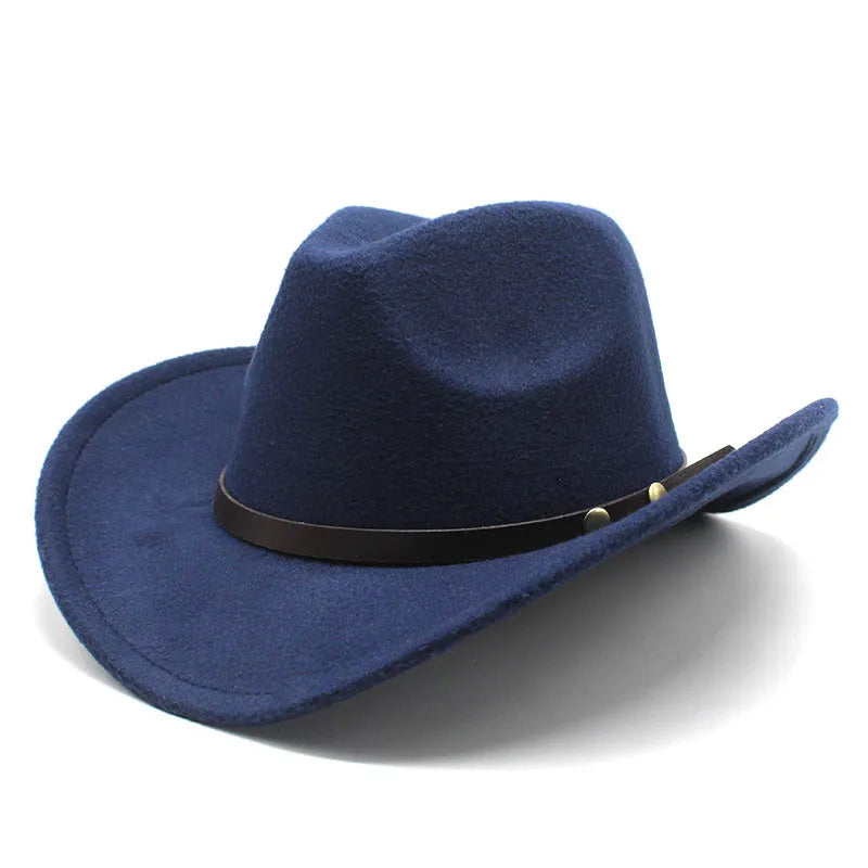 Cowboy Hat – Minimalist Leather Band Design