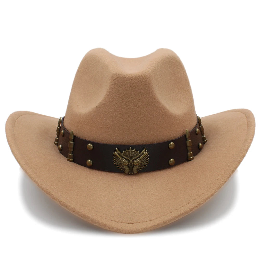 Cowboy Hat – Western Eagle Emblem Design
