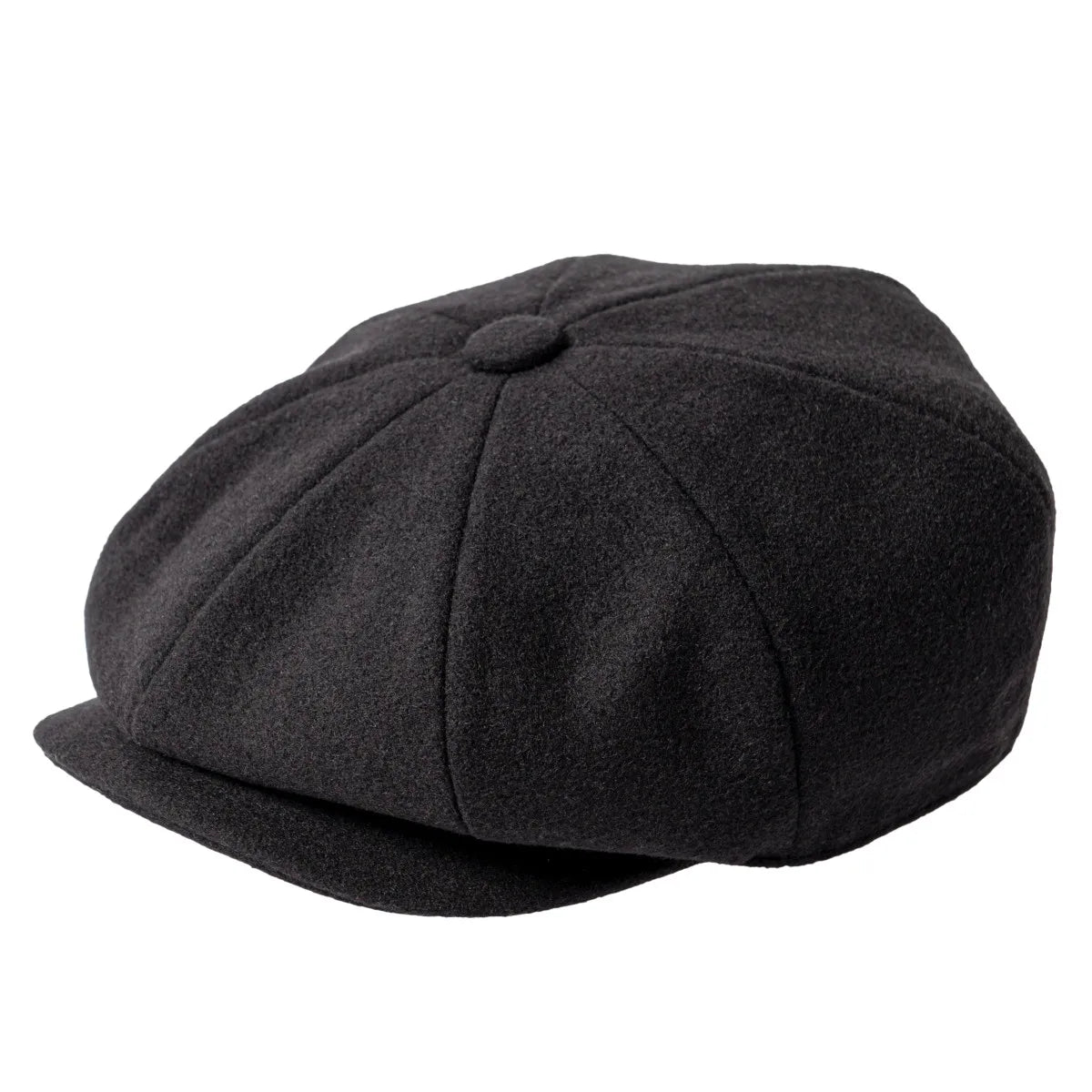 Newsboy Cap – Herringbone Wool Texture & Everyday Appeal