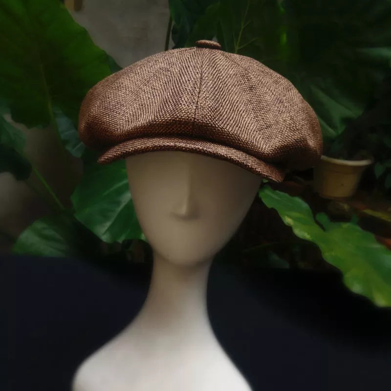 Newsboy Cap – Peaky Blinders Inspired Cotton Design