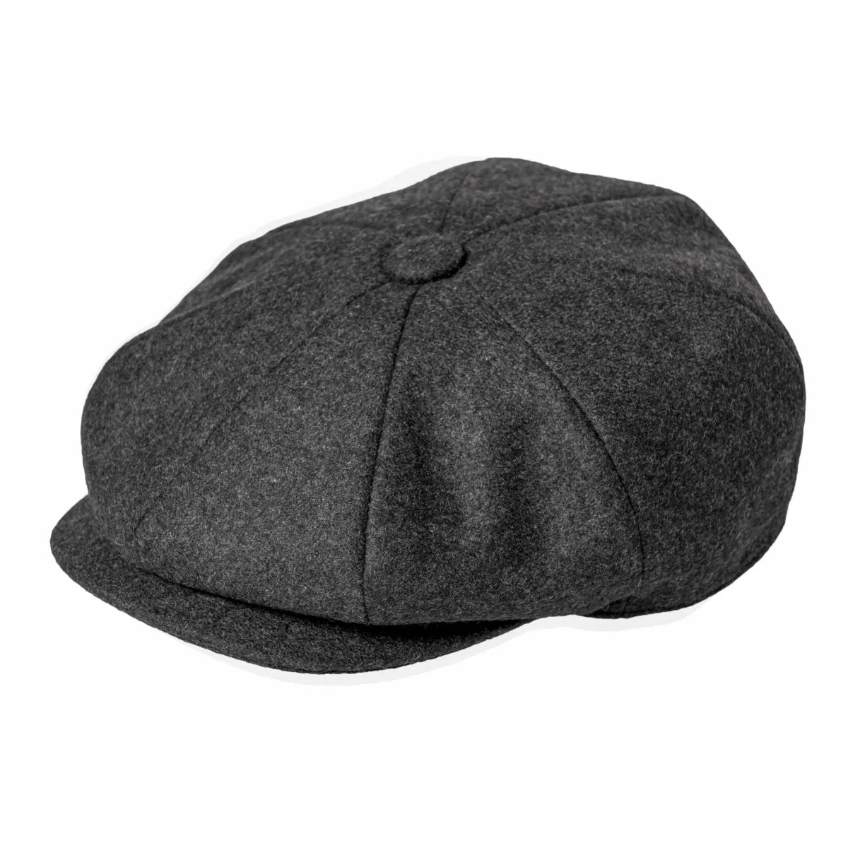 Newsboy Cap – Herringbone Wool Texture & Everyday Appeal