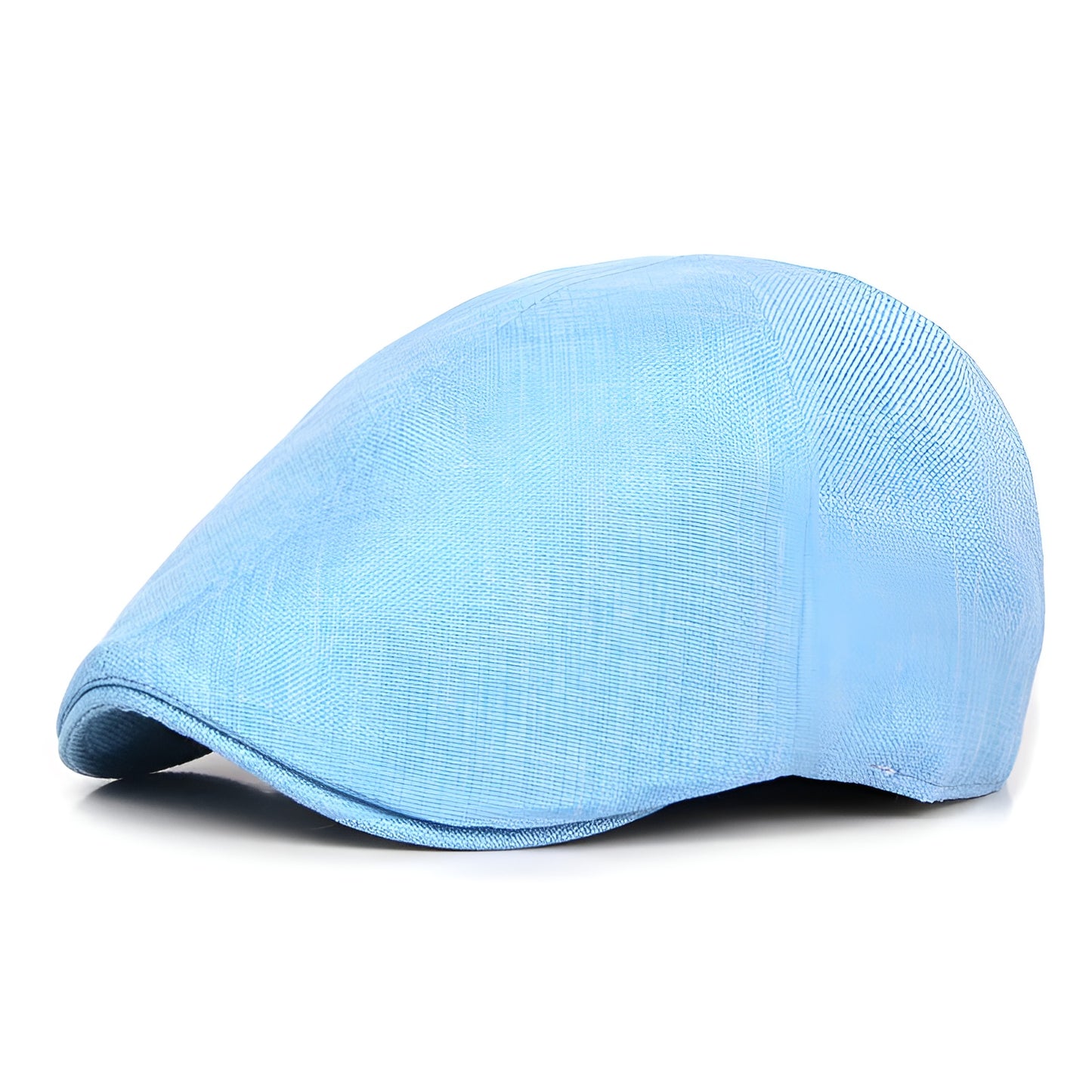 Flat Cap – Lightweight Linen Texture for Spring & Summer