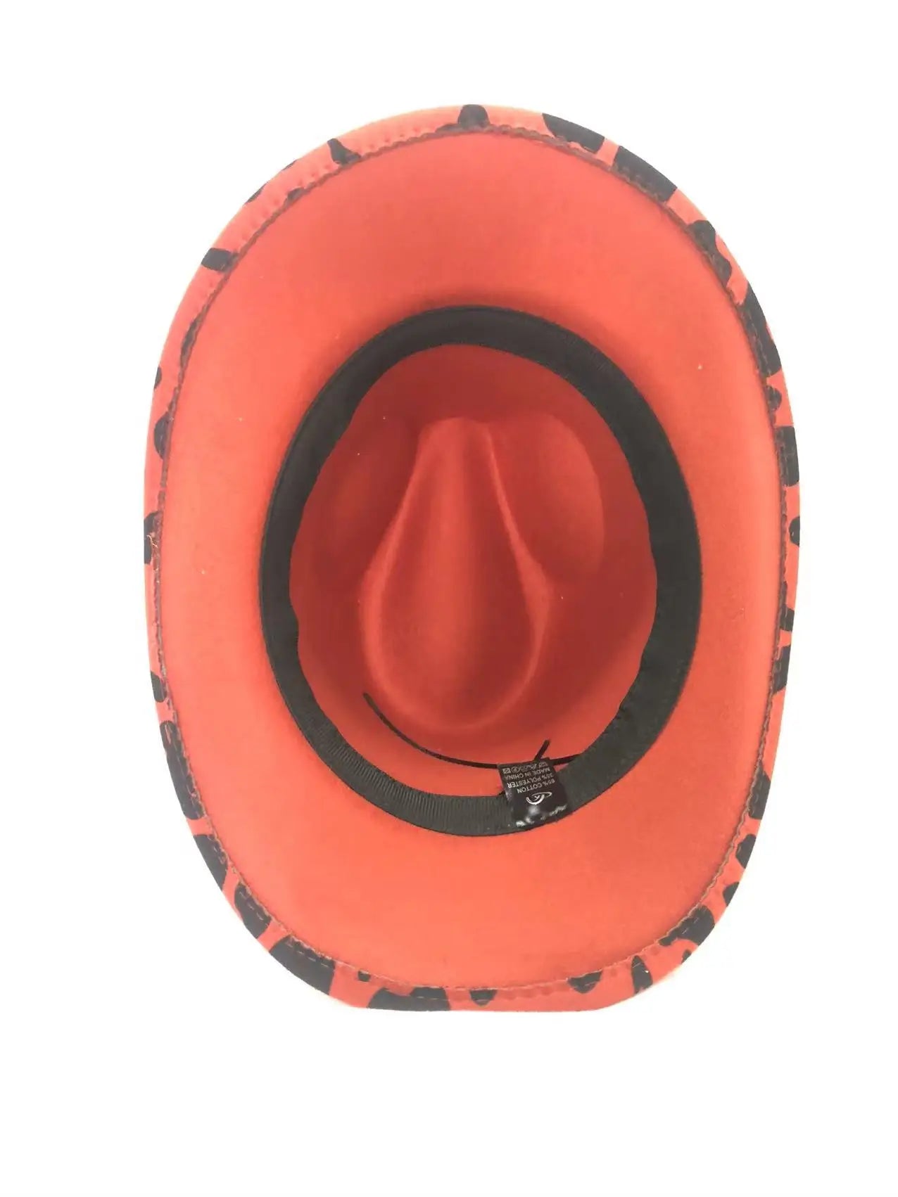 Cowboy Hat – Wild Cow Print With Western Bull Badge