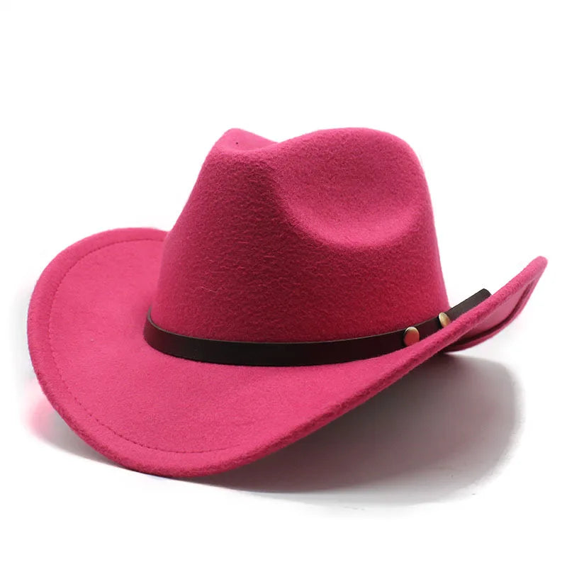 Cowboy Hat – Minimalist Leather Band Design