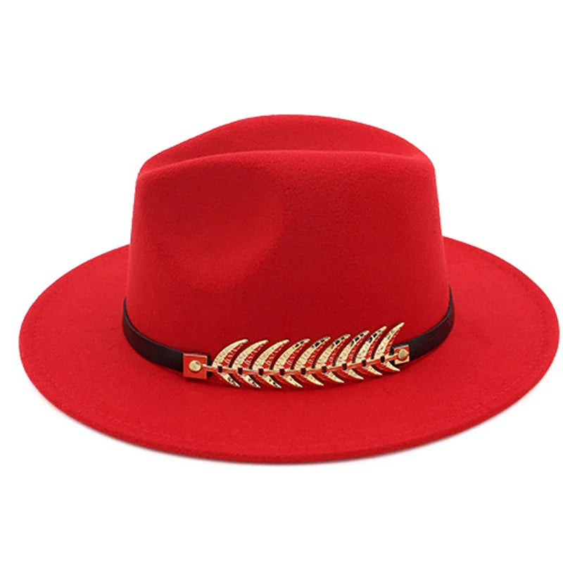 Chapeau Fedora Style British Plume - La Maison du Chapeau