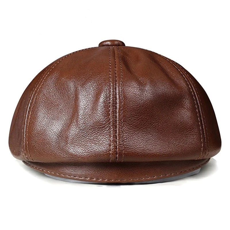 Newsboy Cap – Vintage Style In Genuine Leather