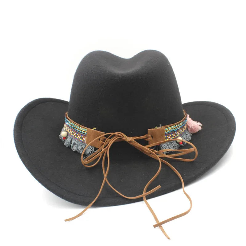 Cowboy Hat – Wool with Decorative Band