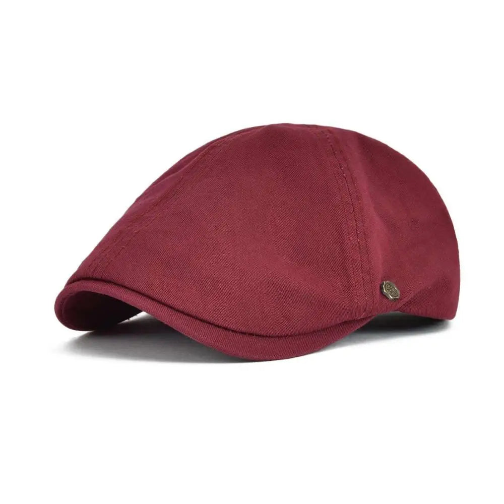 Flat Cap – Timeless Design with Minimal Stitch Detail