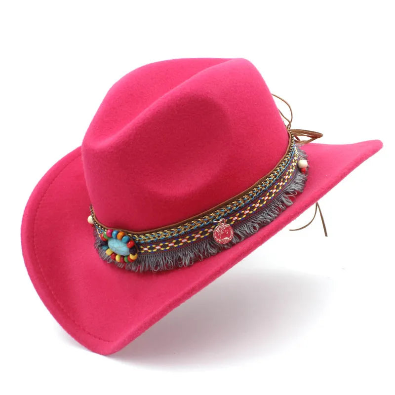 Cowboy Hat – Wool with Decorative Band