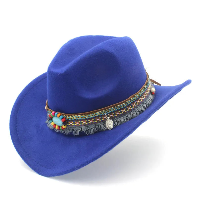 Cowboy Hat – Wool with Decorative Band