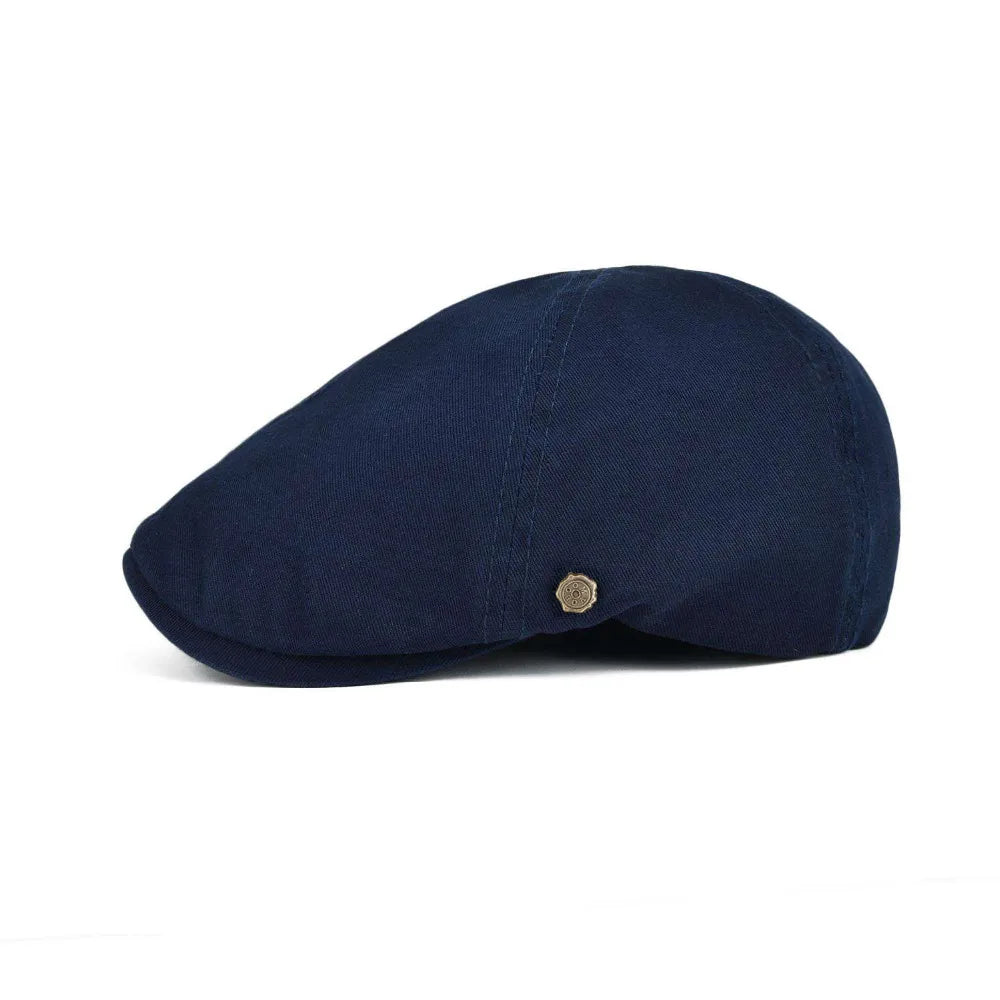 Flat Cap – Timeless Design with Minimal Stitch Detail