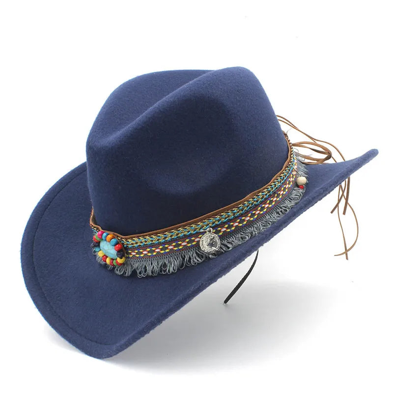 Cowboy Hat – Wool with Decorative Band