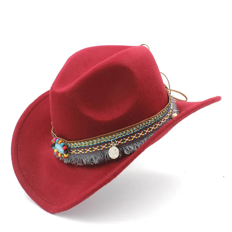 Cowboy Hat – Wool with Decorative Band