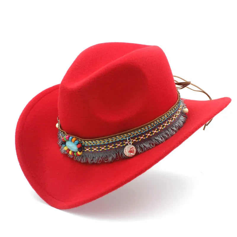 Cowboy Hat – Wool with Decorative Band