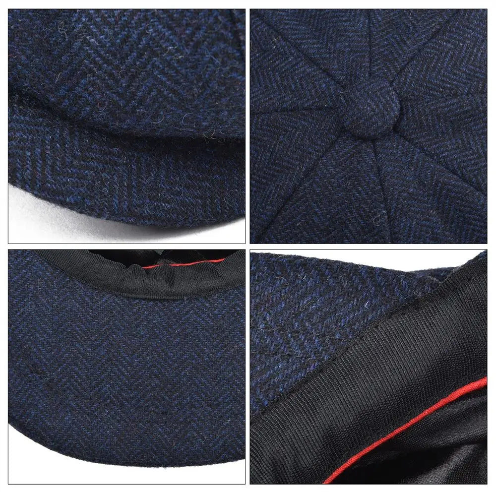 Newsboy Cap – Wool Blend & Timeless Design
