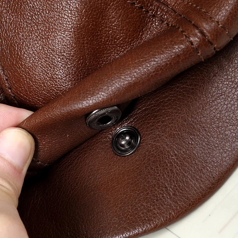 Newsboy Cap – Vintage Style In Genuine Leather
