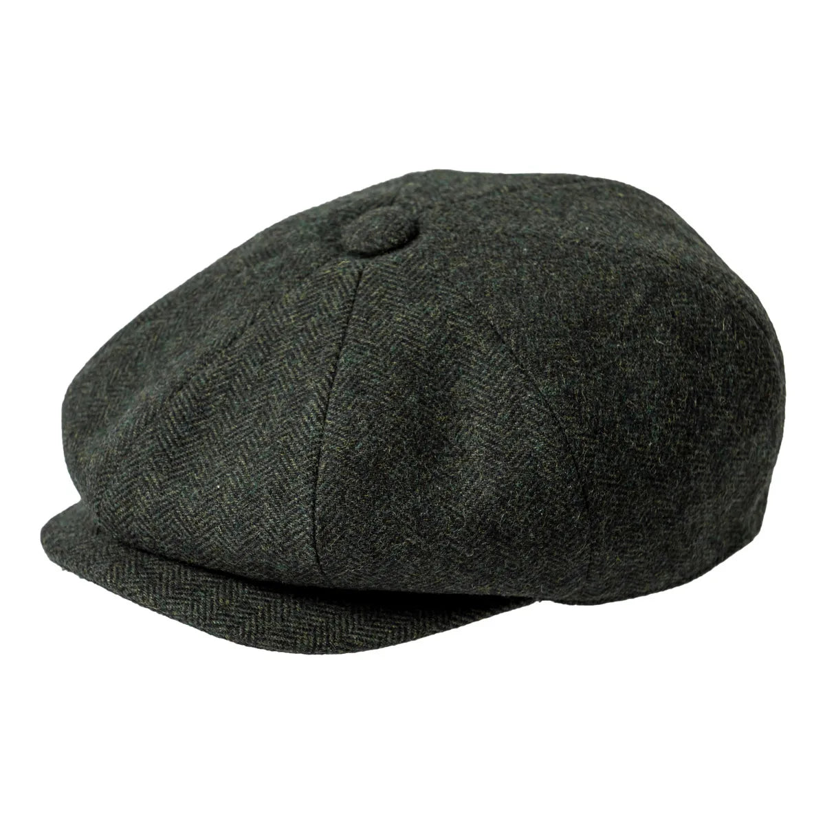 Newsboy Cap – Herringbone Wool Texture & Everyday Appeal