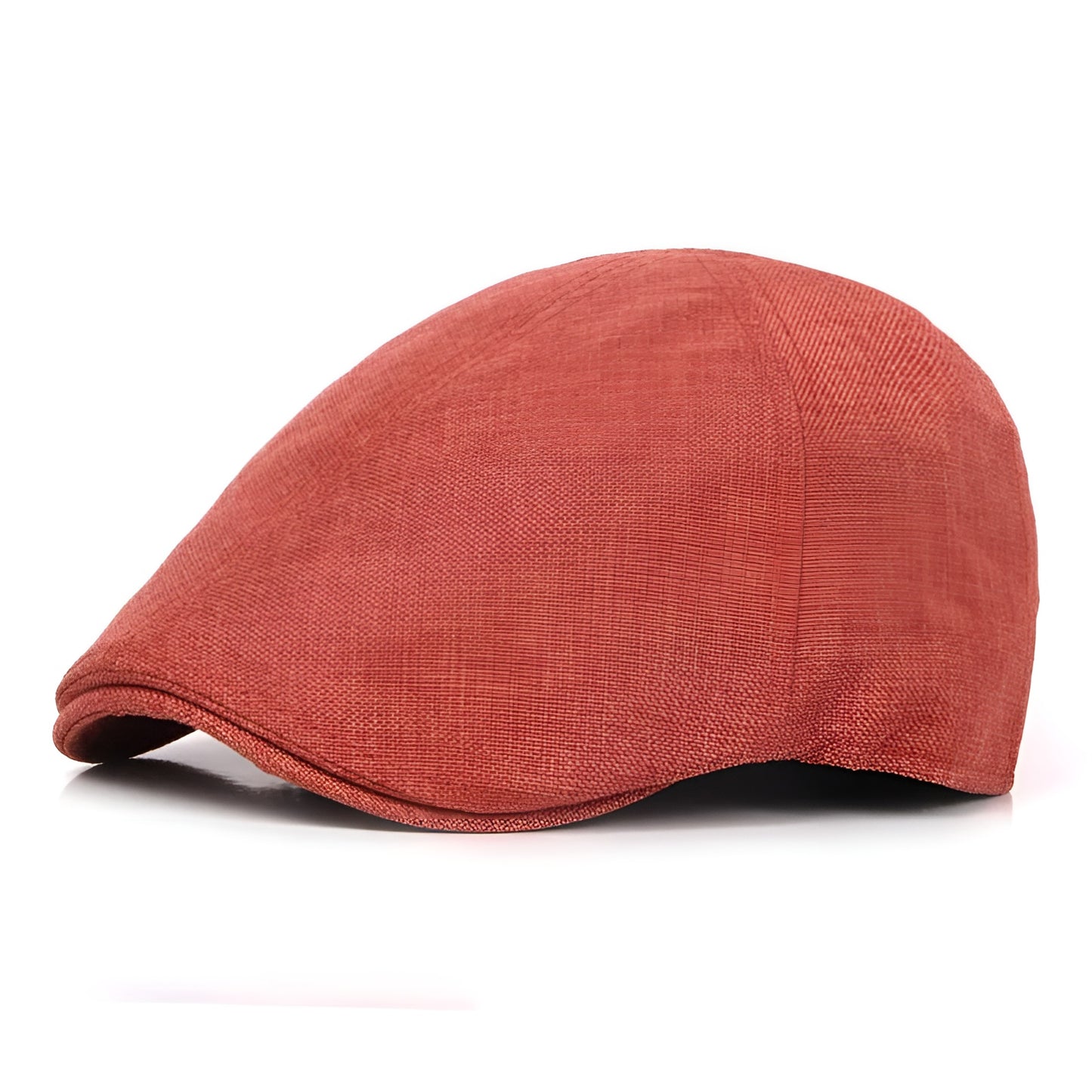 Flat Cap – Lightweight Linen Texture for Spring & Summer