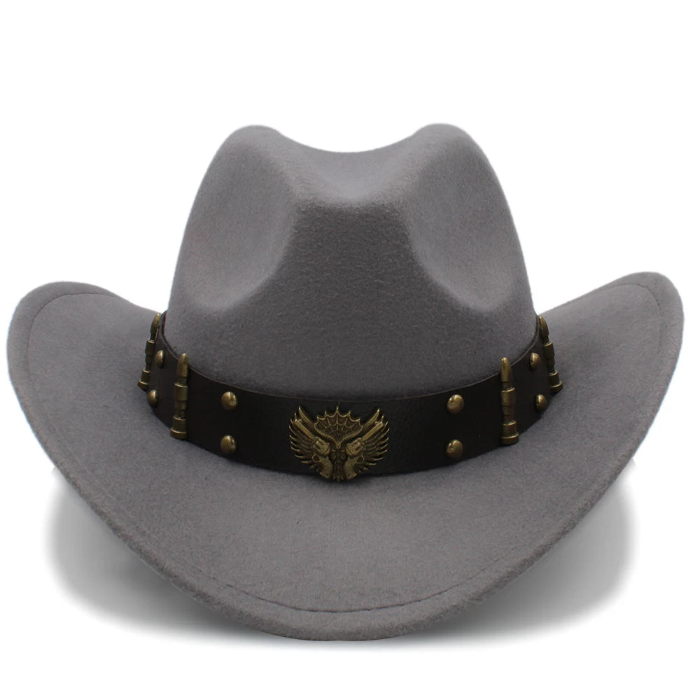 Cowboy Hat – Western Eagle Emblem Design