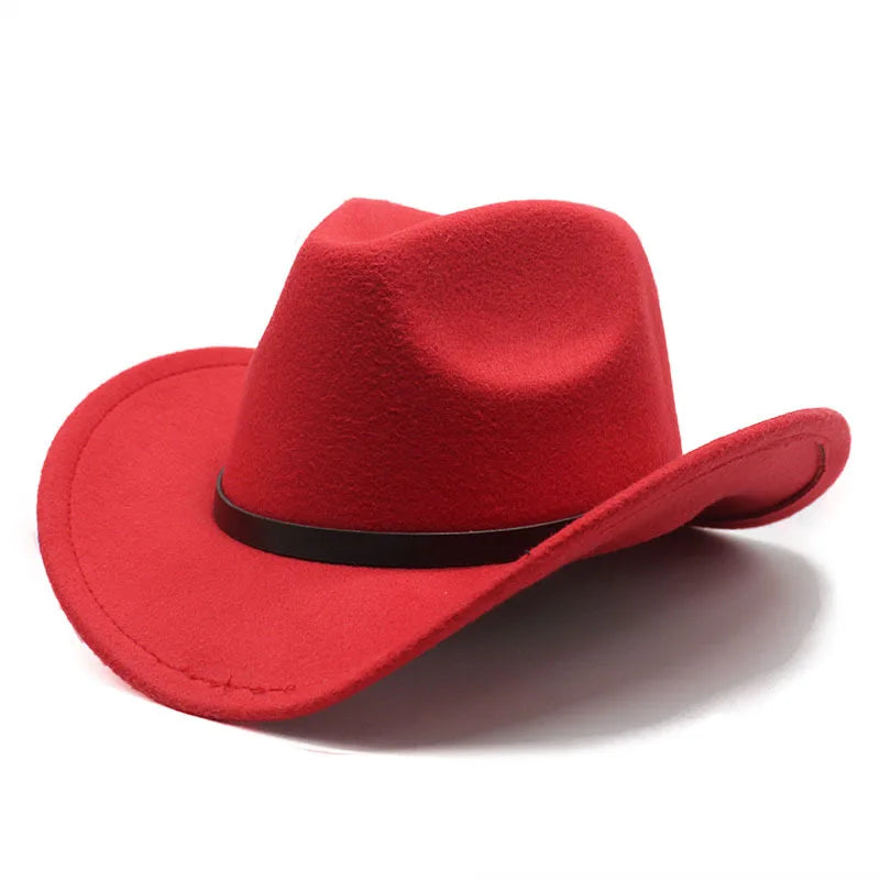 Cowboy Hat – Minimalist Leather Band Design