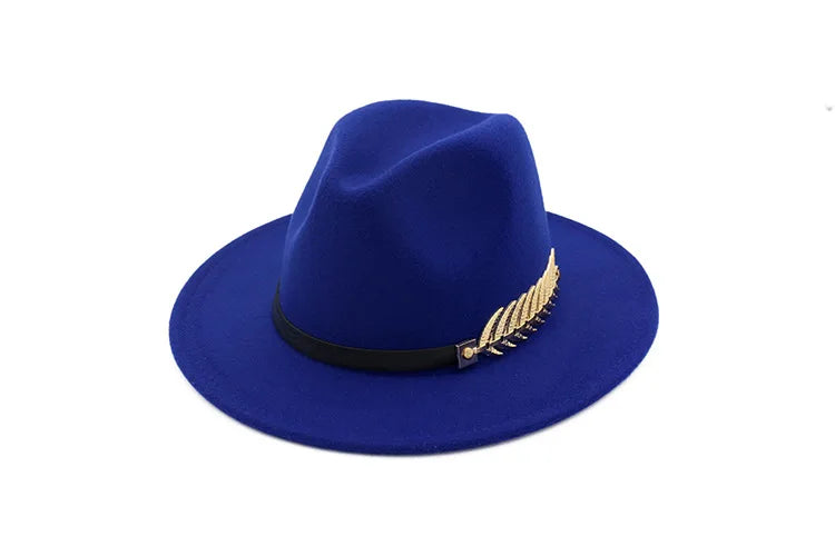 Chapeau Fedora Style British Plume - La Maison du Chapeau