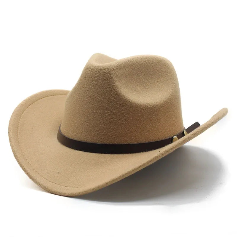 Cowboy Hat – Minimalist Leather Band Design