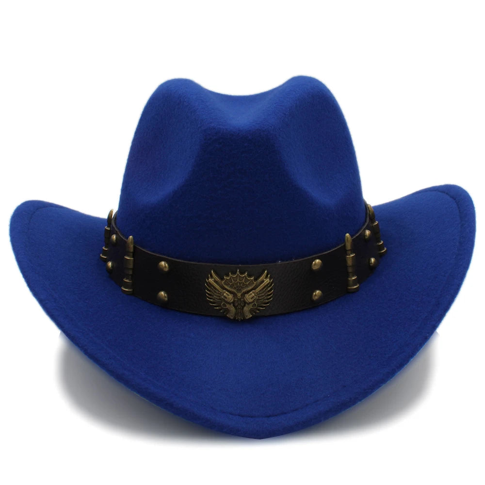 Cowboy Hat – Western Eagle Emblem Design