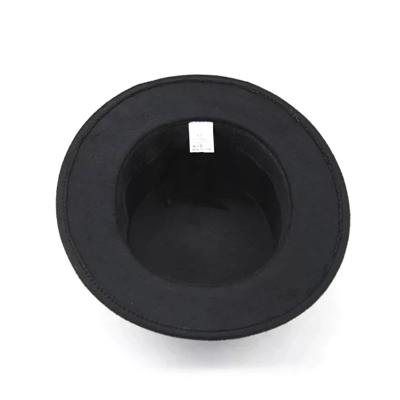Chapeau Fedora Plat Classy Chic - La Maison du Chapeau