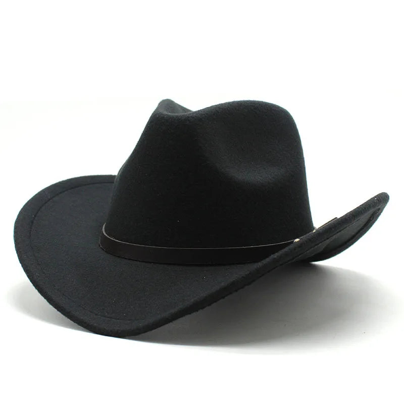 Cowboy Hat – Minimalist Leather Band Design