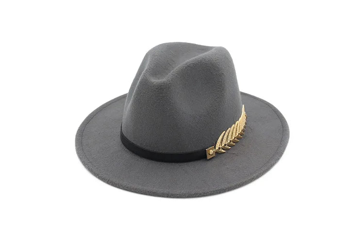 Chapeau Fedora Style British Plume - La Maison du Chapeau