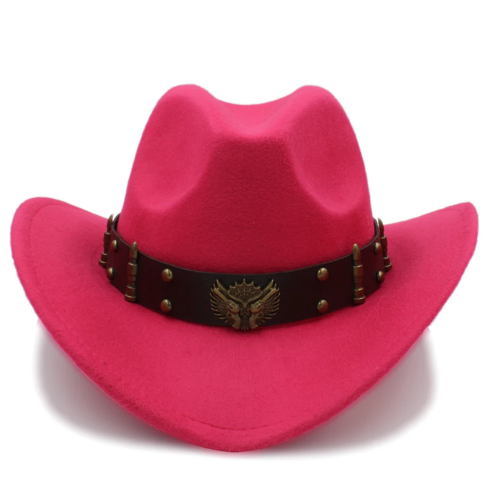 Cowboy Hat – Western Eagle Emblem Design