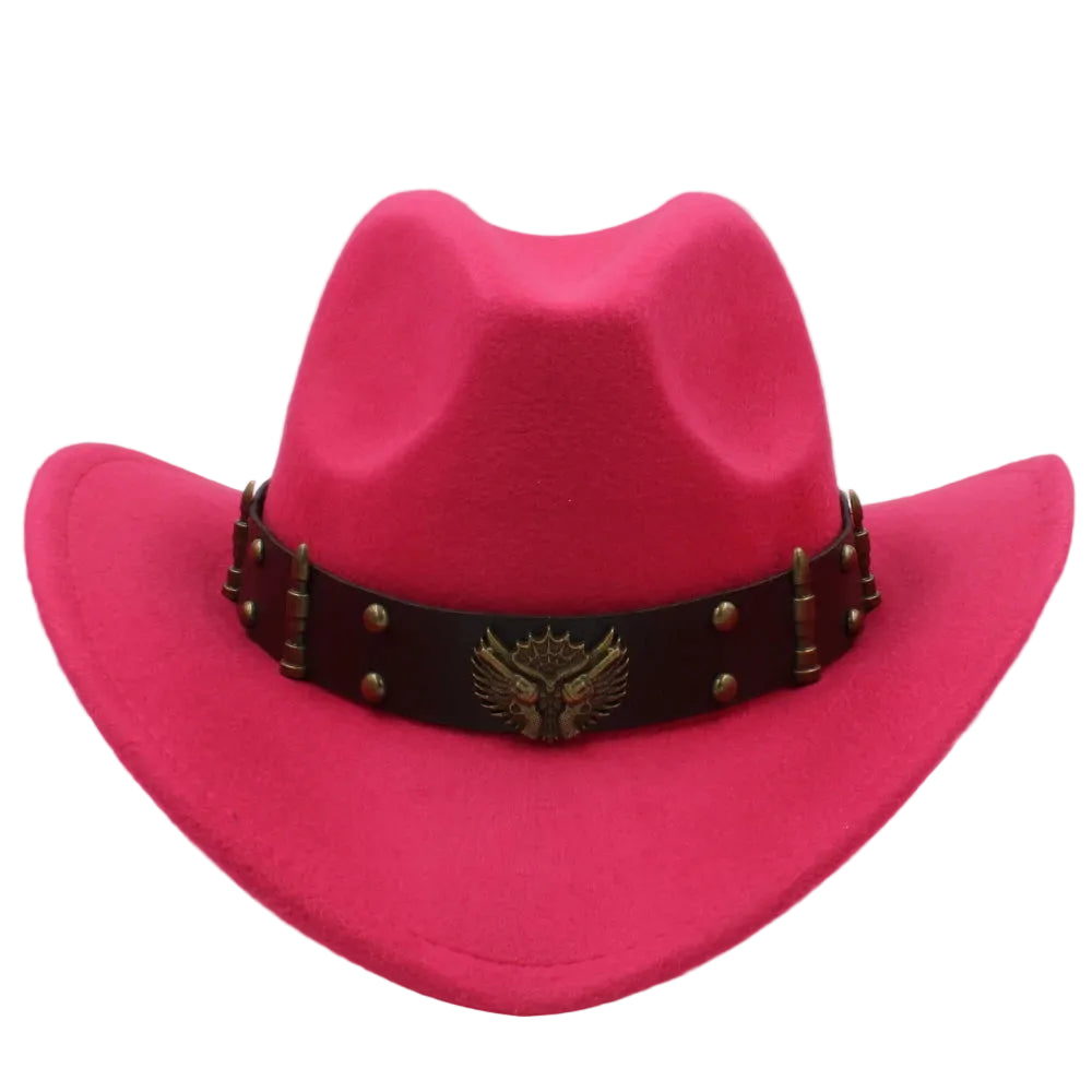 Cowboy Hat – Western Eagle Emblem Design