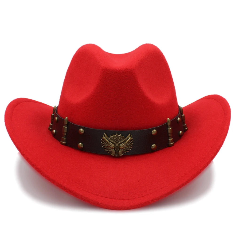 Cowboy Hat – Western Eagle Emblem Design